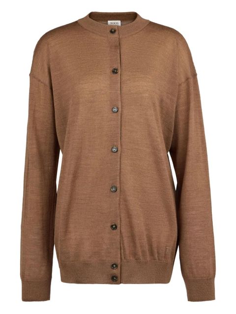 Tod's button cardigan - Brown - zdjęcie produktu nr 1