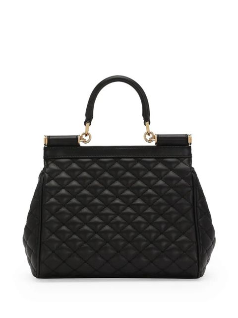 Dolce & Gabbana Sicily quilted handbag - Black - zdjęcie produktu nr 2
