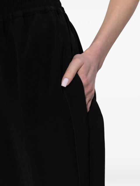 Max Mara elasticated trousers - Black