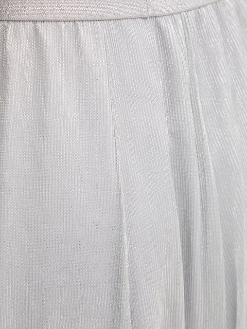 Marc Aurel spódnica kolor srebrny midi rozkloszowana 2180-7023-93398