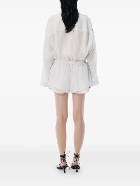 Alexander Wang striped jumpsuit - White