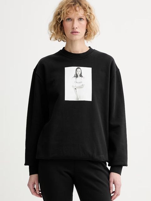 Calvin Klein bluza damska bawełniana - zdjęcie produktu nr 1