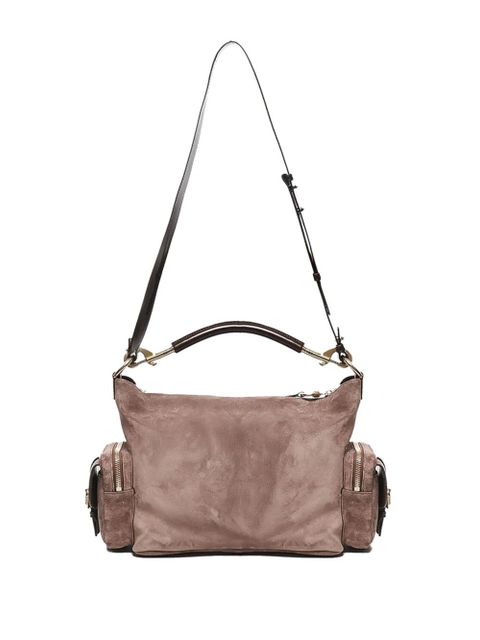 Chloé suede buckle cross-body bag - Neutrals - zdjęcie produktu nr 2