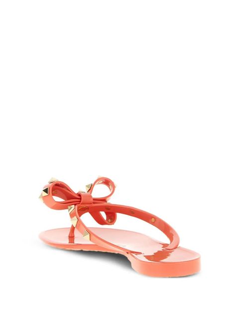 Valentino Garavani Rockstud slides - Orange - zdjęcie produktu nr 2