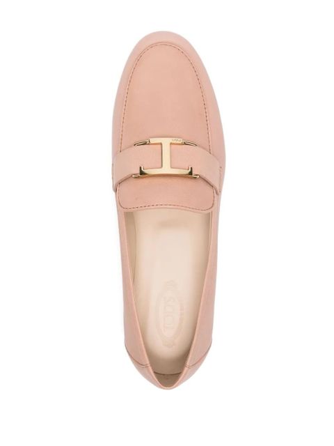Tod's leather loafers - Neutrals