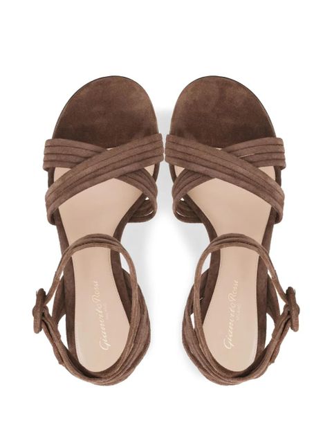 Gianvito Rossi 70mm Lianne sandals - Brown