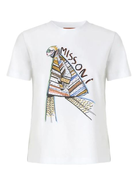 Missoni graphic-print T-shirt - White - zdjęcie produktu nr 1