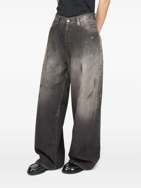 Acne Studios Super baggy fit jeans - Black