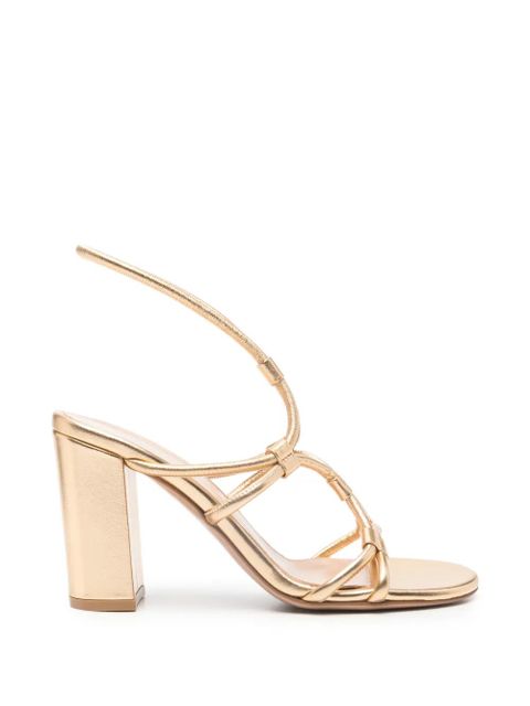 Gianvito Rossi open-toe heeled sandals - Gold - zdjęcie produktu nr 1