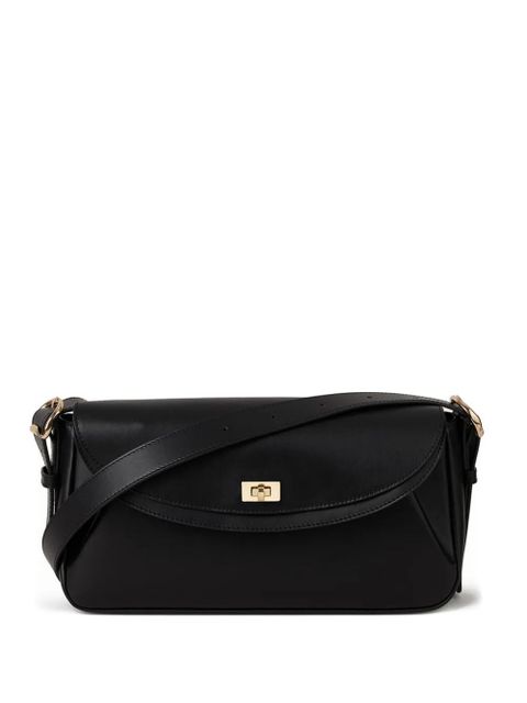 SANDRO leather shoulder bag - Black - zdjęcie produktu nr 1