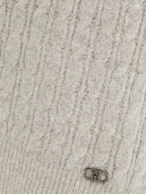 Liu Jo sukienka kolor szary midi prosta WF4534 MA43P