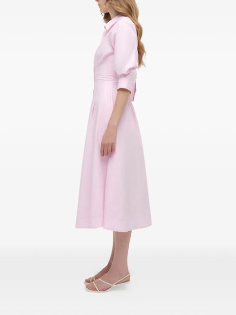 Simkhai Jazz shirt midi dress - Pink - zdjęcie produktu nr 2