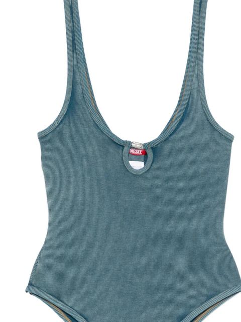 Diesel ribbed swimsuit - Blue