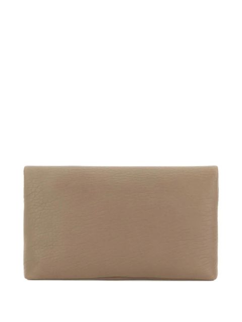 Saint Laurent large Cassandre envelope leather pouch - Neutrals - zdjęcie produktu nr 2