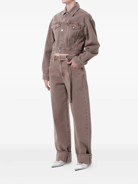 AGOLDE Radley buttoned jacket - Brown - zdjęcie produktu nr 2