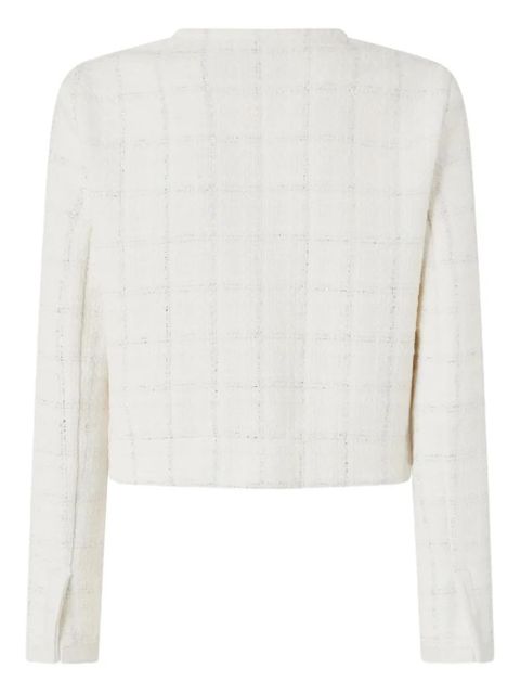 PINKO cropped jacket - White - zdjęcie produktu nr 2