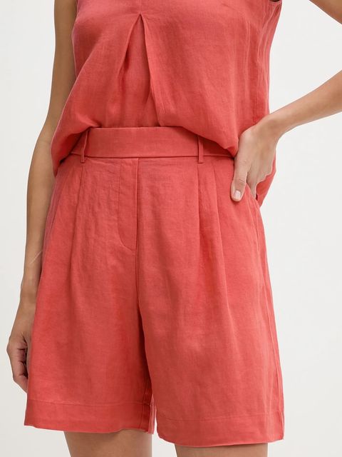 United Colors of Benetton szorty lniane - zdjęcie produktu nr 1