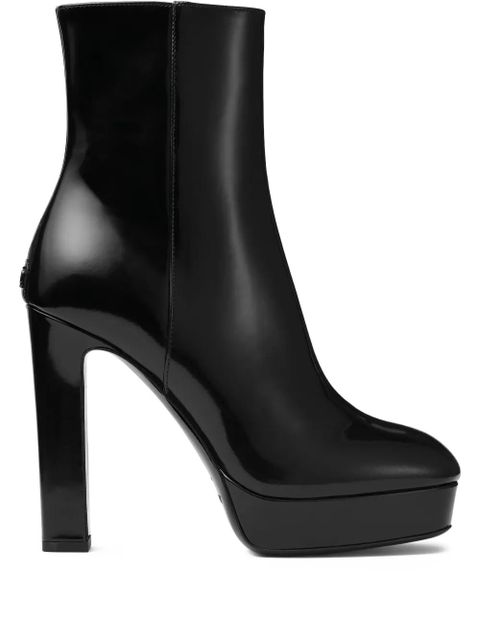 Jimmy Choo 120mm Marene platform ankle boots - Black - zdjęcie produktu nr 1