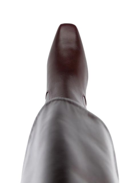 Chloé 85mm Georgia boots - Red