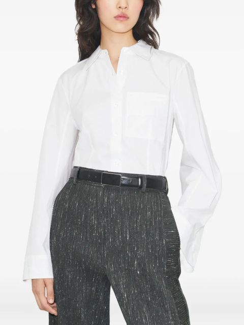 Tory Burch cotton poplin shirt - White