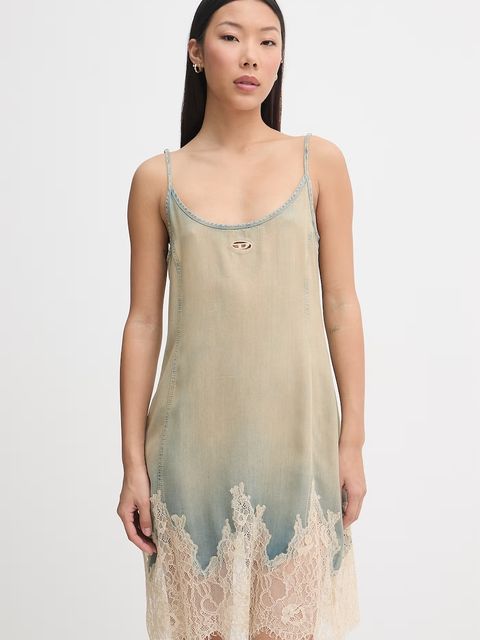 Diesel sukienka letnia z lyocellem DE-ODRY-S - zdjęcie produktu nr 1