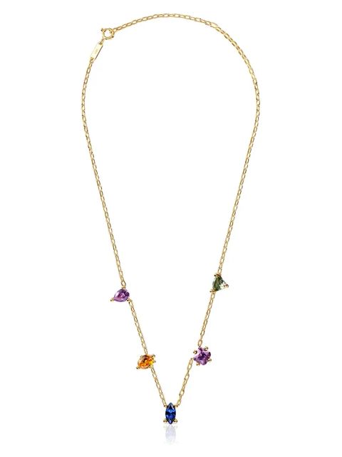 Tous naszyjnik ze srebra pokrytego złotem Color Lab 1004249200