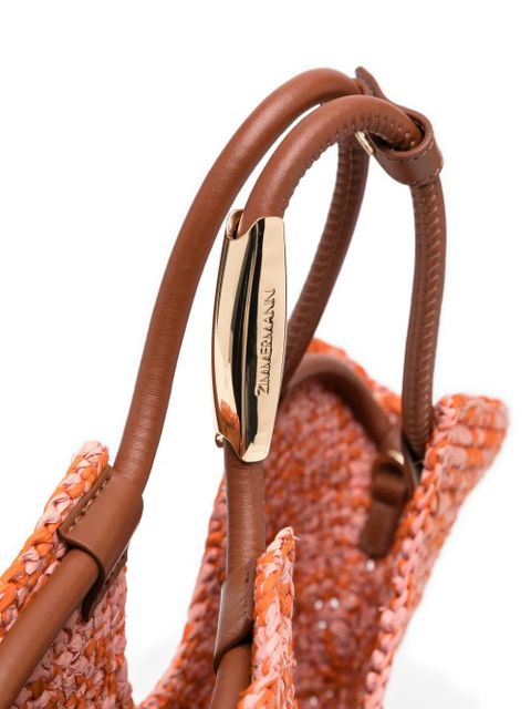 ZIMMERMANN small Goldentime tote bag - Orange