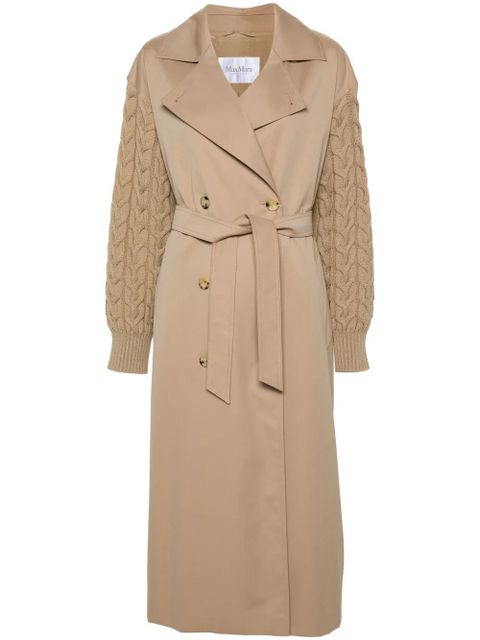 Max Mara water-repellent gabardine trench coat - Brown - zdjęcie produktu nr 1