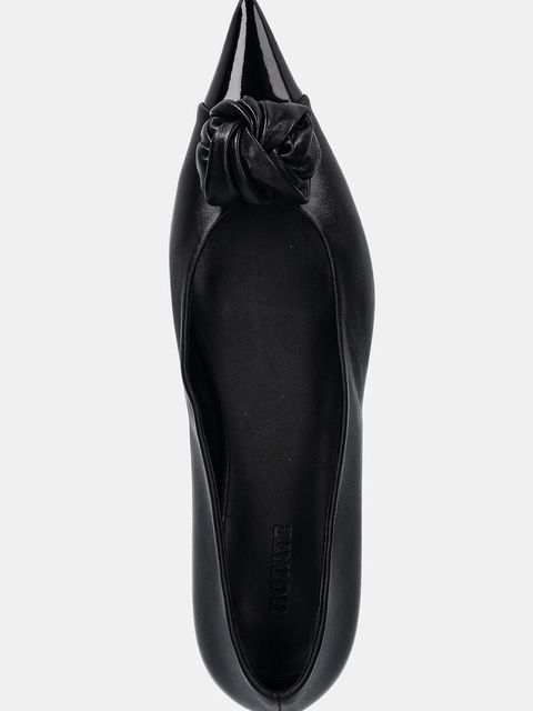 Rotate baleriny skórzane