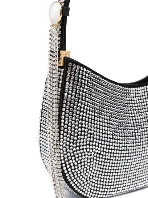 Magda Butrym medium Vesna crystal-embellished shoulder bag - Black