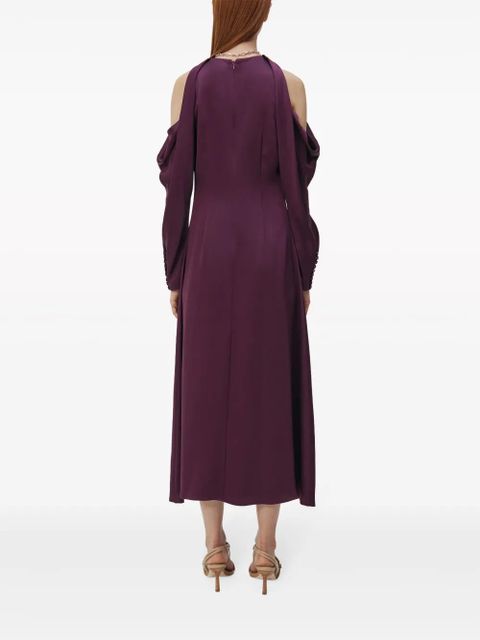 Simkhai Lovisa cold-shoulder midi dress - Purple - zdjęcie produktu nr 2
