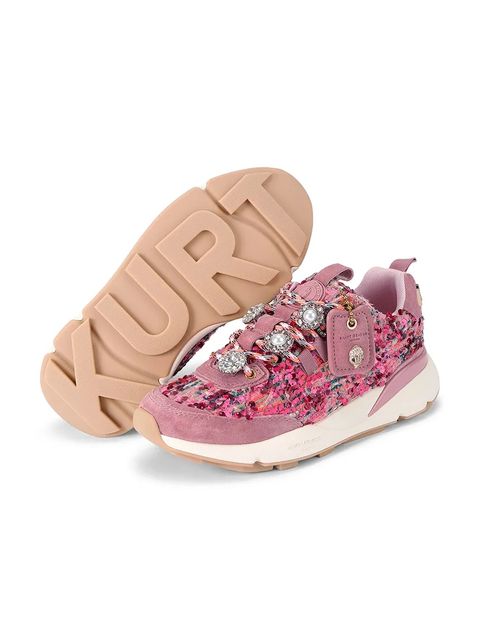 Kurt Geiger London sneakersy Kurt Runner damskie kolor różowy 5064357619