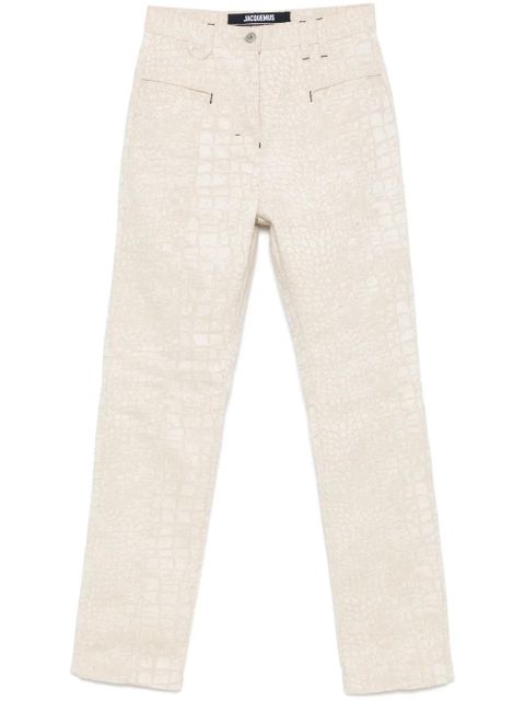 Jacquemus Le De-Nîmes Norma jeans - Neutrals - zdjęcie produktu nr 1