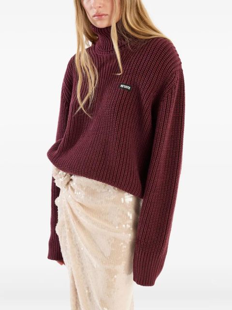 ROTATE BIRGER CHRISTENSEN roll-neck sweater - Red