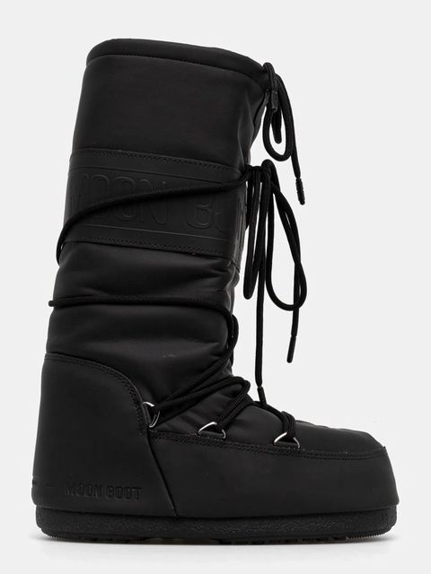 Moon Boot śniegowce MB ICON RUBBER kolor czarny 80D1402760 N001