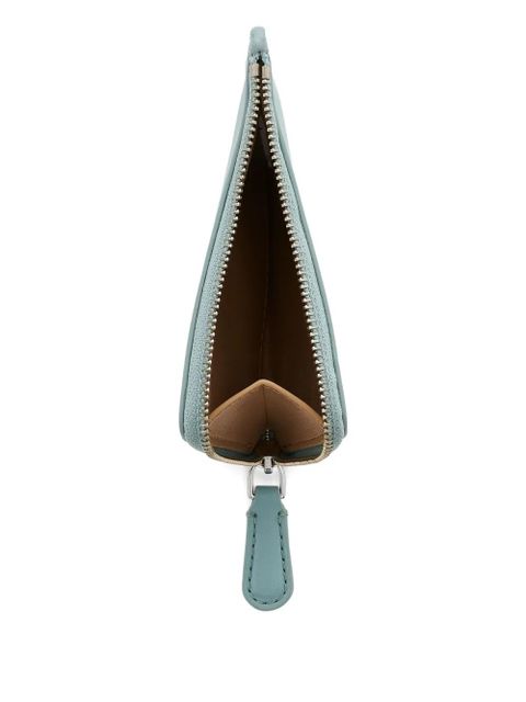 Marc Jacobs The Coin Purse zip leather wallet - Blue