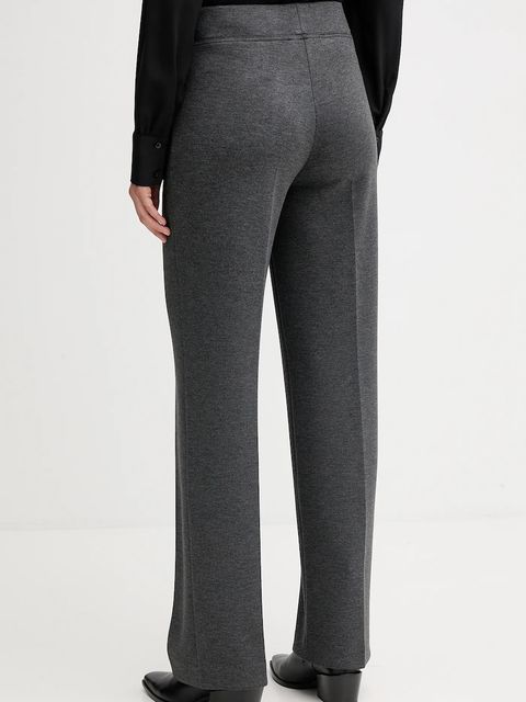 Joseph Ribkoff spodnie damskie kolor szary proste high waist 253300