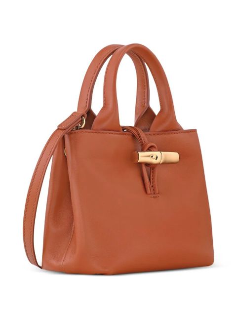 Longchamp mini XS Le Roseau handbag - Brown