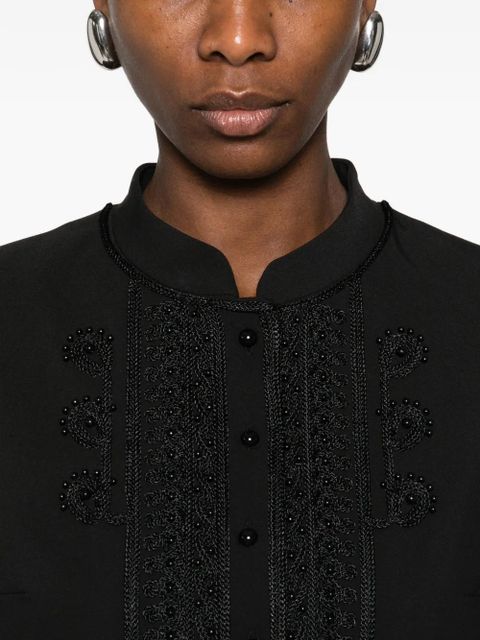 Ba&Sh beaded jacket - Black