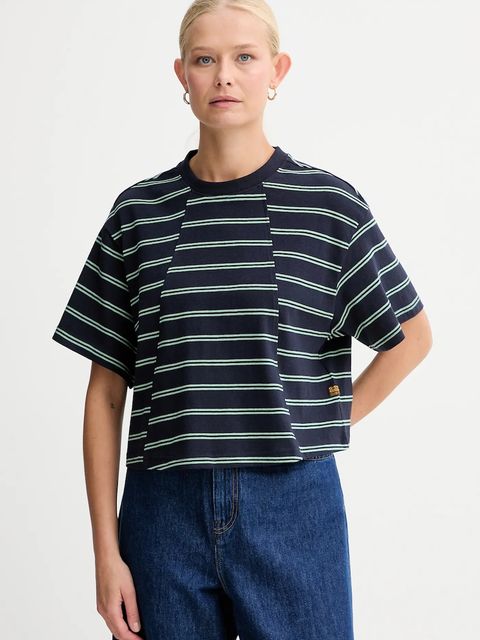 G-Star t-shirt bawełniany 0 damski kolor czarny D27180.E134 - zdjęcie produktu nr 1