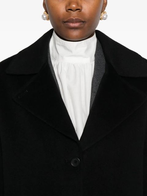 ANINE BING button-front coat - Black