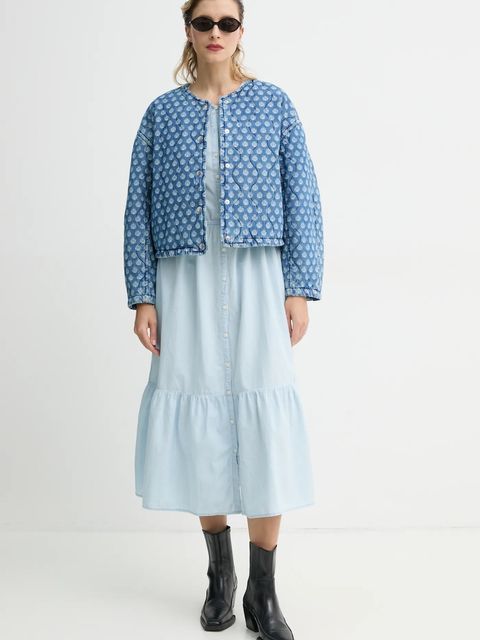 Levi's sukienka bawełniana JOLENE LS MAXI DRESS - zdjęcie produktu nr 1