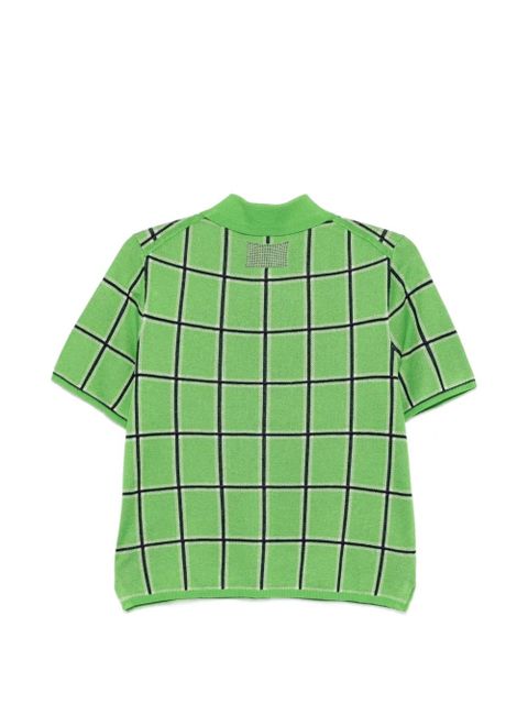 Guest In Residence plaid collared shirt - Green - zdjęcie produktu nr 2