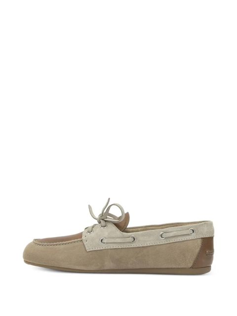 Miu Miu lace-up derby shoes - Neutrals