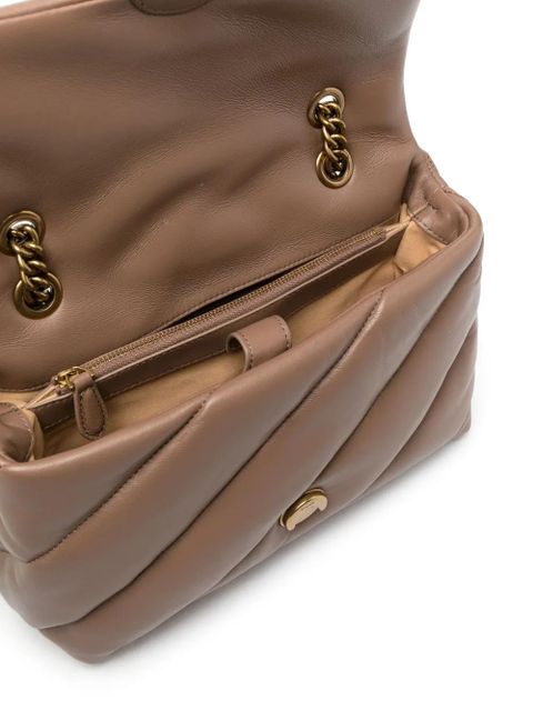 PINKO Love Classic Puff shoulder bag - Brown