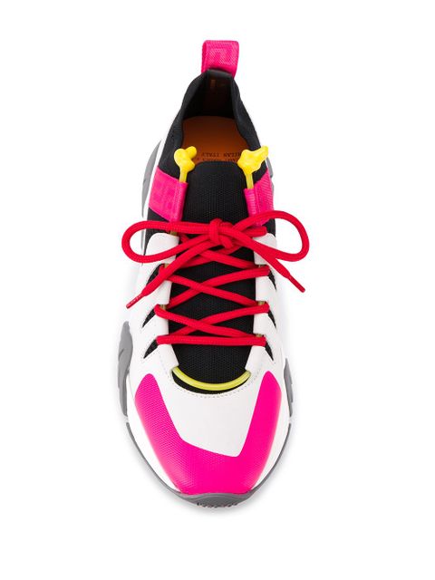 Versace Squalo knit sneakers - White