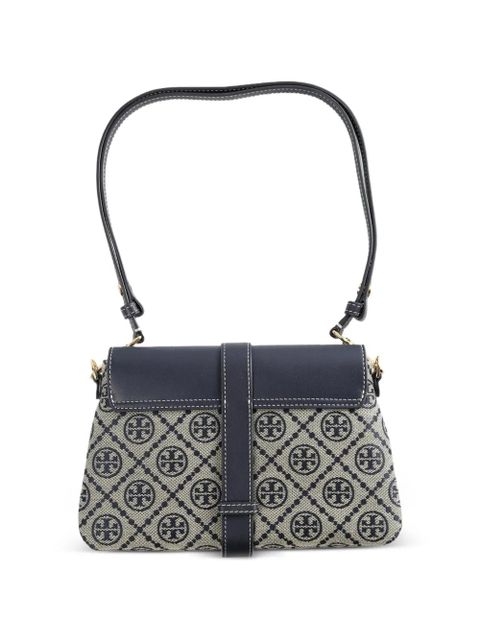 Tory Burch small T Monogram buckle-fastening shoulder bag - Neutrals - zdjęcie produktu nr 2