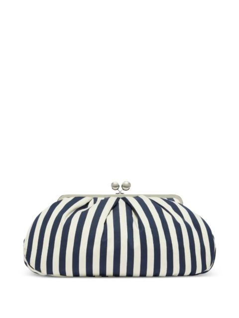 Weekend Max Mara striped top handle shoulder bag - Blue - zdjęcie produktu nr 2