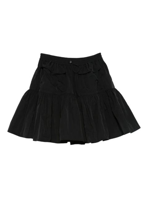 Cecilie Bahnsen ruffled drawstring skirt - Black - zdjęcie produktu nr 1