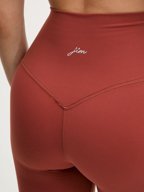 JOYINME szorty do jogi Movement kolor pomarańczowy gładkie high waist Szorty.Movement